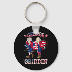 Chaveiro 4 De Julho George Washington Griddy George Griddi
