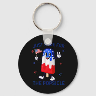 Chaveiro 4 De Julho Popsicle Usa American Flag Patriótico B