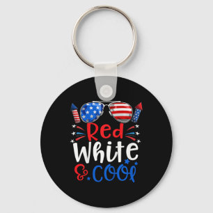 Chaveiro 4 De Julho Red White E Legal Meninos Patrióticos