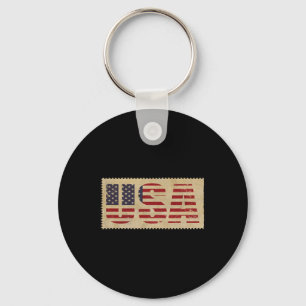 Chaveiro 4 De Julho Shirt Usa Flag Estados Unidos Independe