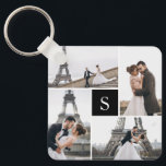 Chaveiro 4 Galeria de Fotografias Monograma Preto<br><div class="desc">Adicione suas fotos e um monograma personalizado para uma design especial.</div>