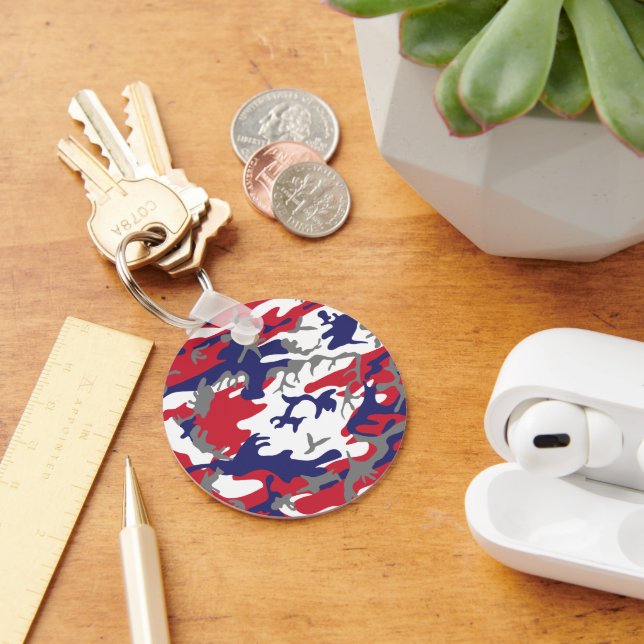 Chaveiro 4th of July, Independence day, Camouflage Gray (Mesa)