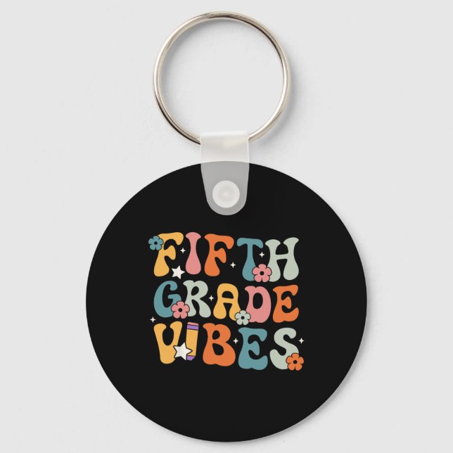 Chaveiro 5º Grau Vibes De Volta À 5 Escolar T (Frente)