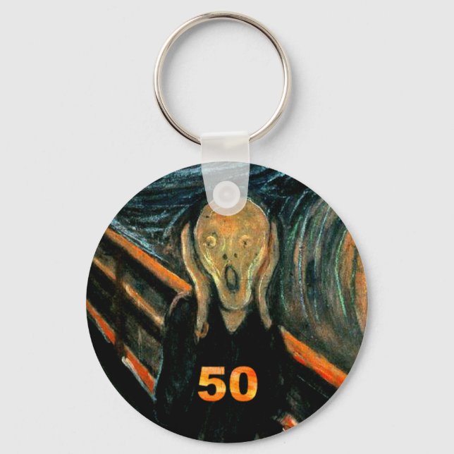 Chaveiro 50º Aniversário Ofertas, O Gritar 50! (Frente)