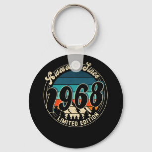 Chaveiro 54 anos Vintage 54 anos Aniversário de 1968