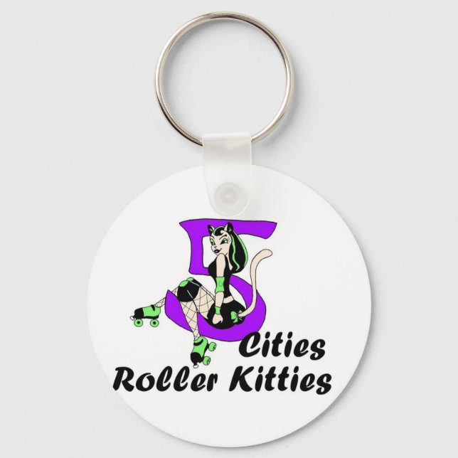 Chaveiro 5CRK Cadeia de teclas de logotipo (Frente)