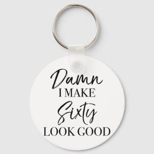 Chaveiro 60º Atitude de aniversário