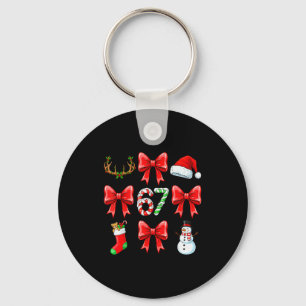 Chaveiro 67 Árvore de Natal com Fita Engraçada Festa de Nat