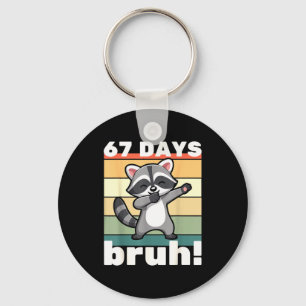 Chaveiro 67 Dias De Escola Bruh Piada Meme Meninos Crianças