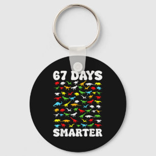 Chaveiro 67 Dias Mais Inteligente Dinossauro Crianças 100 D