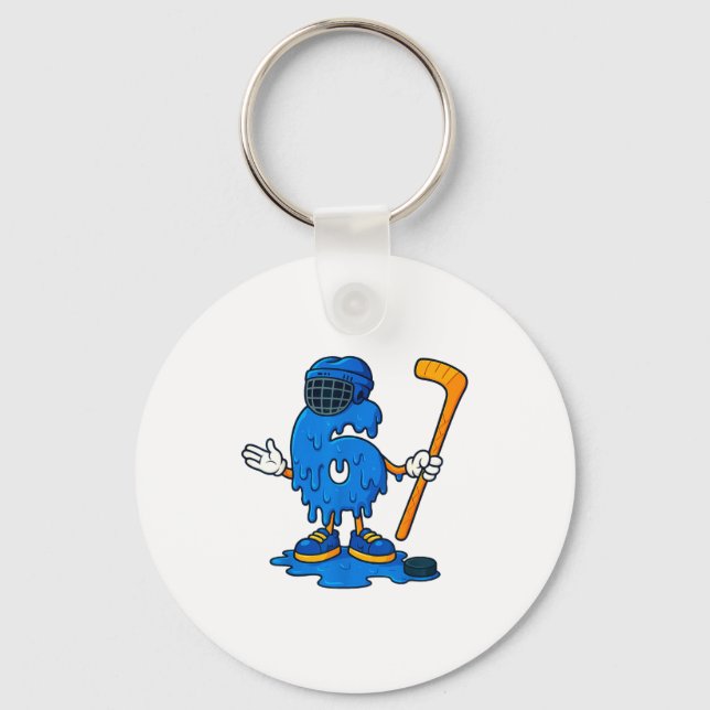 Chaveiro 67 Drip Ice Cream Hockey Player  (Frente)