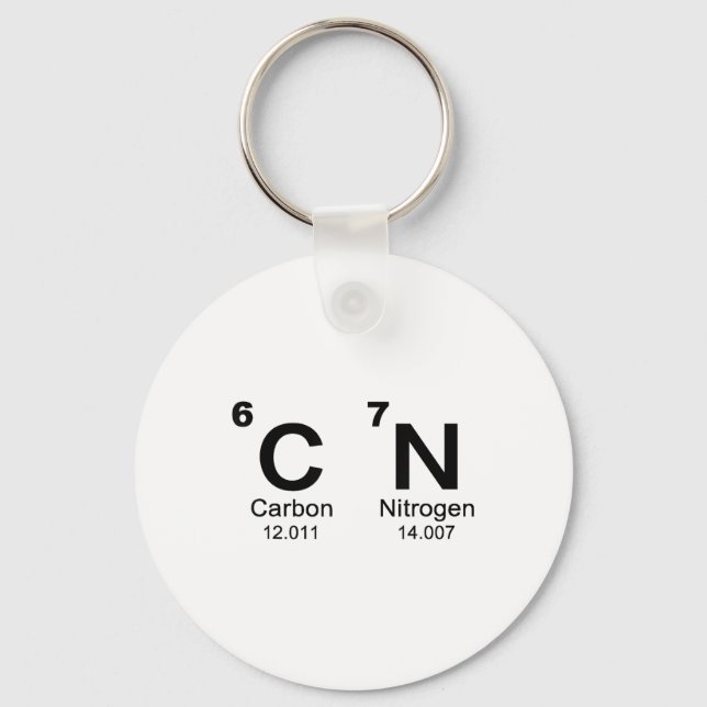 Chaveiro 67 Funny Meme Six Seven Science Periodic Table Che (Frente)
