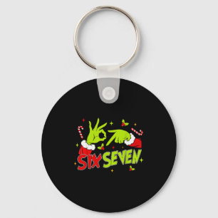 Chaveiro 67 Humor Meme 6-7 Divertido Seis Sete Natal 