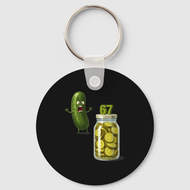 Chaveiro 67 Meme Ckle Surprise A Jar Of Sliced Ckles Cuber  (Frente)