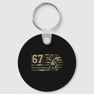 Chaveiro 67 Meme Dabbing Menino Camuflagem EUA Bandeira Ame