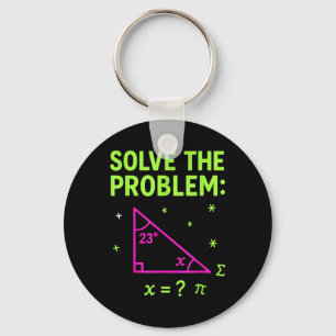 Chaveiro 67 Meme de Matemática Resolva o Problema Professor