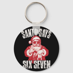 Chaveiro 67 Meme Divertido Seis Sete Natal 6-7 Meme Papai N