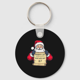 Chaveiro 67 Meme Divertido Seis Sete Natal Para Homens Mulh