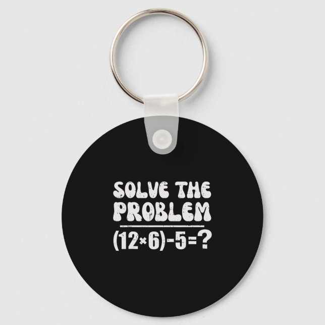 Chaveiro 67 Meme Engraçado Pemdas Professor de Matemática E (Frente)