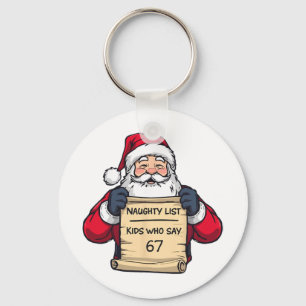 Chaveiro 67 Meme Engraçado Seis Sete Natal Para Homens Mulh