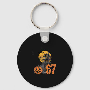 Chaveiro 67 Meme Halloween Assombrado Sinistro - Six Seven