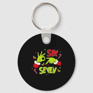 Chaveiro 67 Meme Humor 6-7 Natal Divertido Seis Sete Natal 