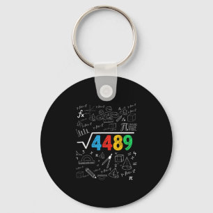 Chaveiro 67 Meme Raiz Quadrada 4489 Gíria Seis Sete Profess
