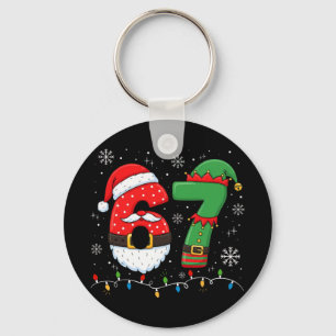 Chaveiro 67 Natal 6 7 Meme Pijama Feriado Geração Alpha Sl