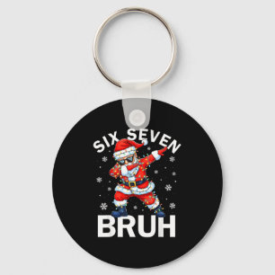 Chaveiro 67 Natal Divertido Seis Sete Bruh Meme Dabbing San