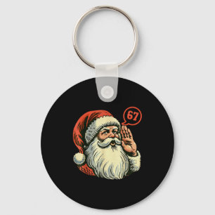 Chaveiro 67 Natal Divertido Seis Sete Meme Brainrot Papai N