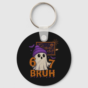 Chaveiro 67 Professor Fantasma de Halloween Seis Sete Meme 
