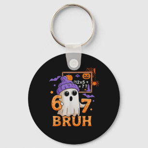 Chaveiro 67 Professor Fantasma de Halloween Seis Sete Meme