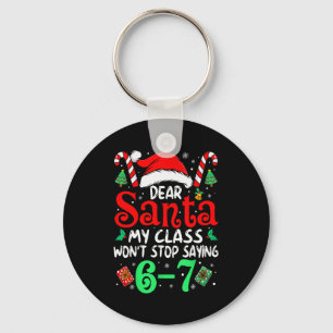 Chaveiro 67 Querido Papai Noel 6 7 Natal Divertido Seis Set