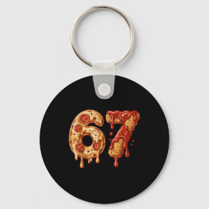Chaveiro 67 Six Seven 6-7 Pizza & Chicken Nugget - Bra Infa