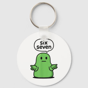 Chaveiro 67 Six Seven 6-7 Slime de Blob Verde - Camisa Dive