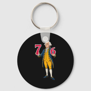 Chaveiro 6 7 7 6 George Washington Seis Sete 