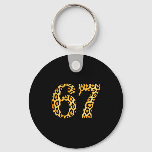 Chaveiro 6-7 Meme Leopardo Guepardo Legal Seis-sete