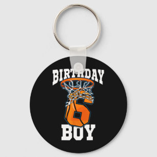 Chaveiro 6 de Basquete de 6 Anos