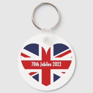 Chaveiro 70 Jubilee 2022 British Flag