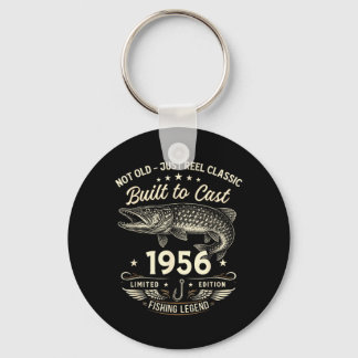 Chaveiro 70th Birthday Fishing Gift Men Original 1956 Lied