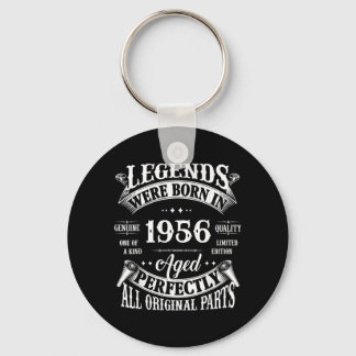 Chaveiro 70th Birthday Gift Vintage Legends Born In 1956 70