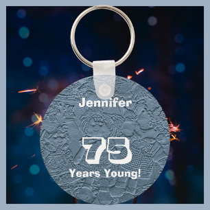 Chaveiro 75 anos Jovem Blue Rag Dolls Chave