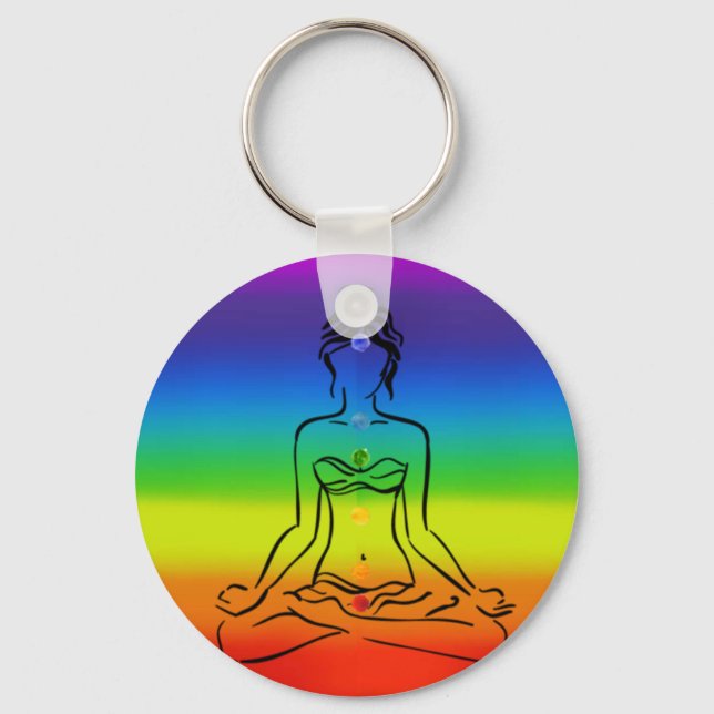 Chaveiro 7 Chakras (Frente)