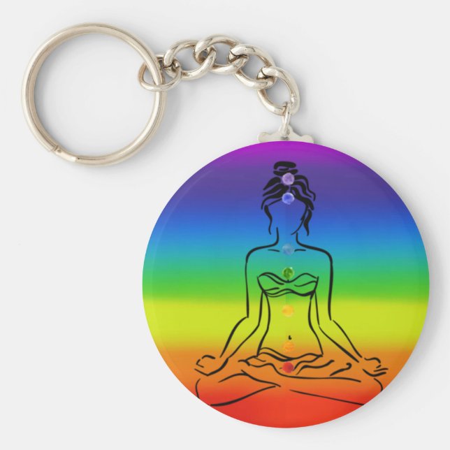 Chaveiro 7 Chakras (Frente)