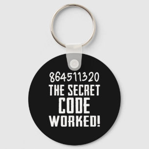 Chaveiro 864511320 O Código Secreto Funcionou! Trump Perdeu