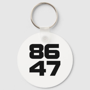 Chaveiro 86 47 Projeto Anti-Trump Resist 2025