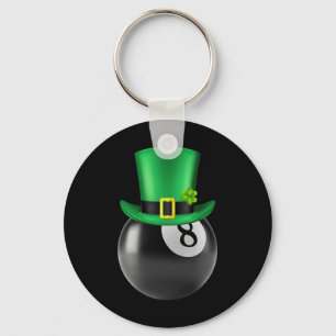 Chaveiro 8 Bilhares De Bola Piscina Sobre St Paddys Day Lep