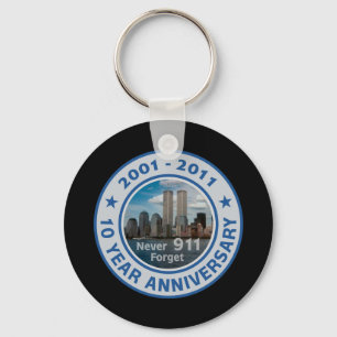 Chaveiro 911 um aniversário de 10 anos