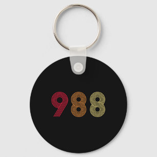 Chaveiro 988 Linha Hotline Health Mental A para Prevenção a