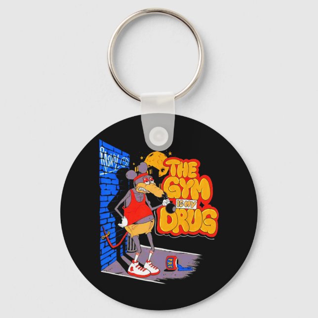 Chaveiro A Academia É A Minha Engraçada Droga, Arranjando B (Frente)